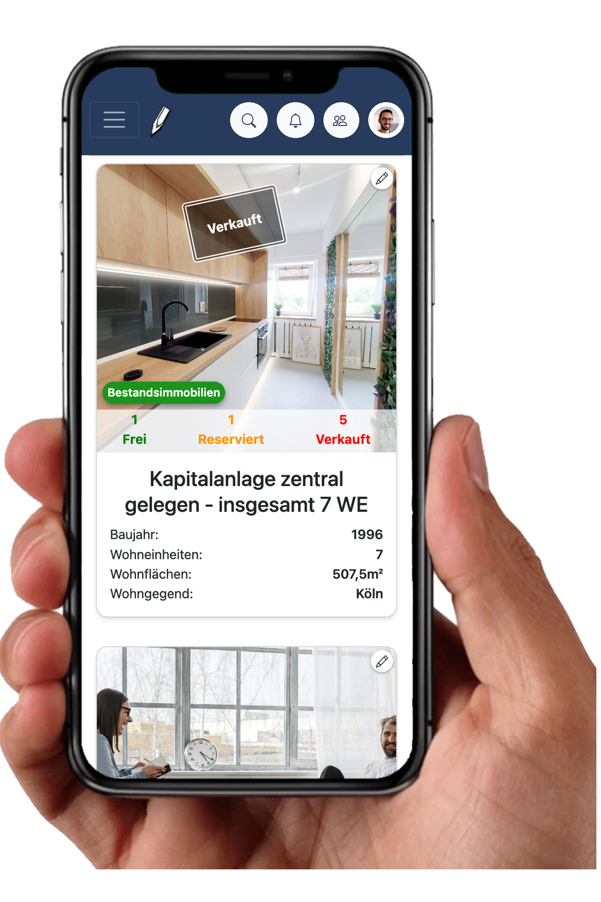 Beispiel der Feed App auf einem iPhone. DokuMe funktioniert sowohl auf dem Smartphone, als auch am Desktop.